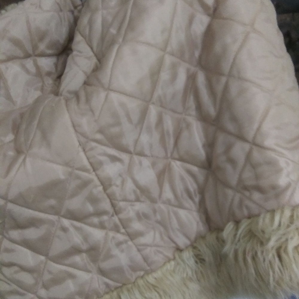 GILS JEAN FUR JACKET SIZE 10/12 - Picture 4 of 4